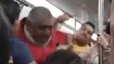 VIDEO: Hombres pelean por un asiento en el Metro... '¡Si no tienen prisa, yo sí!'