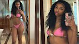 Angel Reese Channels Her Inner Barbie on Vacation as She Dazzles in Pink Bikini; Sends Fans Into Frenzy