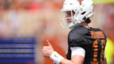 Arch Manning puts on a show in Texas' spring game, throwing for three touchdowns