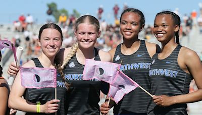 Young record-setting Waukee Northwest 4x200 relay team shines at Iowa state track meet