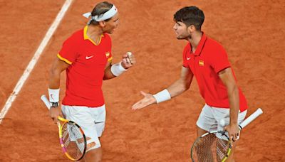 Nadal-Alcaraz win doubles opener