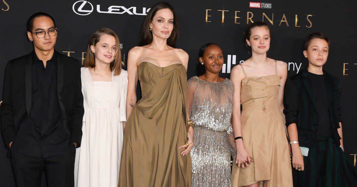 Angelina Jolie's Kids Are 'Worried' About Her Eating Habits