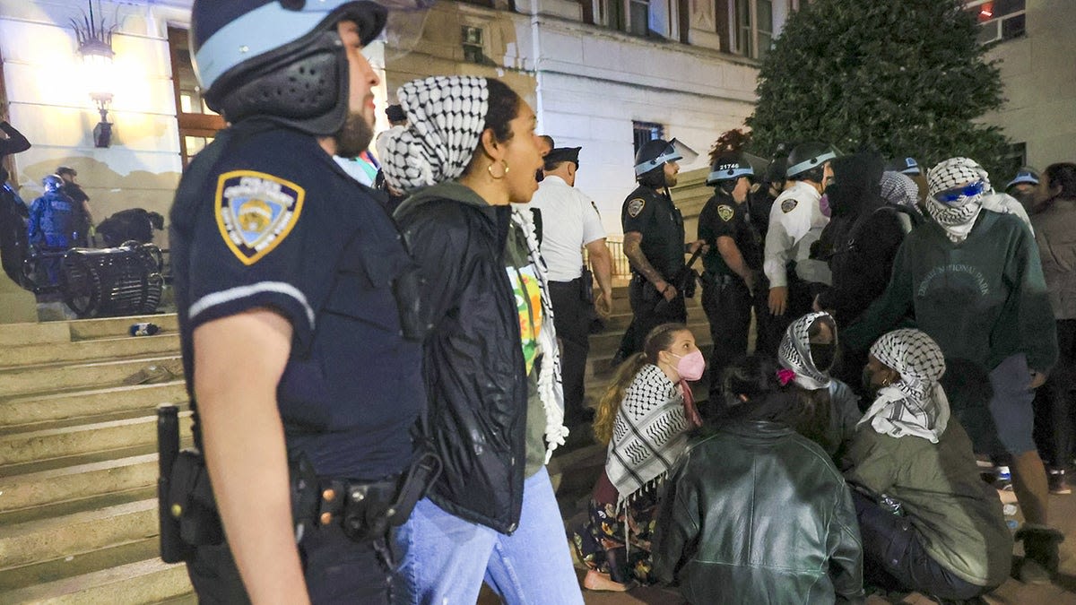 Columbia's interim president apologizes to protesters who occupied campus for 'hurt' caused by NYPD