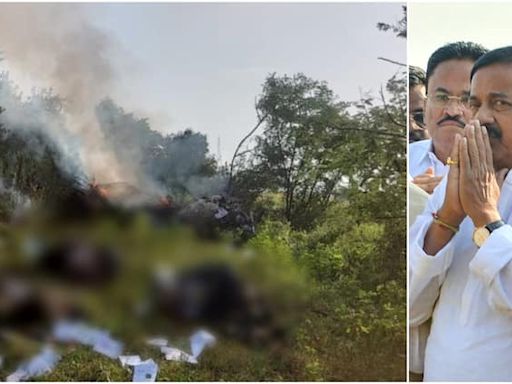 Pune Chopper Crash: NCP's Raigad MP Sunil Tatkare Has Close Shave. Here's How