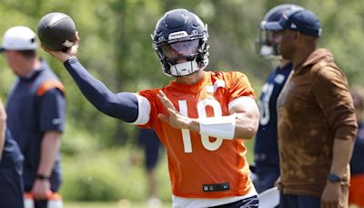 Caleb Williams's Perfect Off-Balance Throw at Bears Camp Has NFL World Buzzing