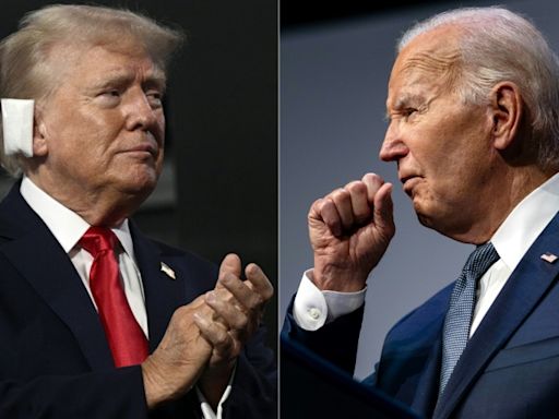 Trump retoma la campaña contra un debilitado Biden