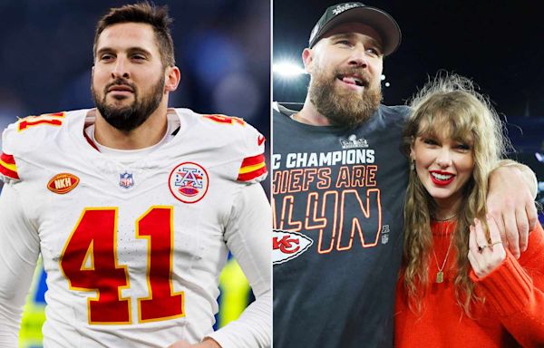 Chiefs’ James Winchester Recalls Travis Kelce ‘Smiling and Blushing’ When Taylor Swift Attended First Game