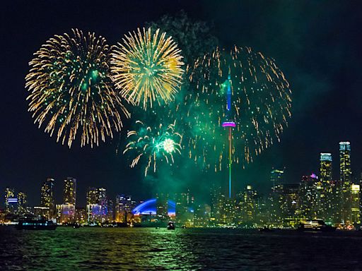 Where to watch fireworks in Toronto on Canada Day