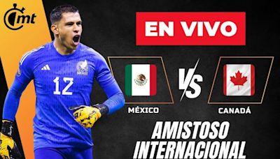 México vs. Canadá EN VIVO. A qué HORA y dónde VER partido