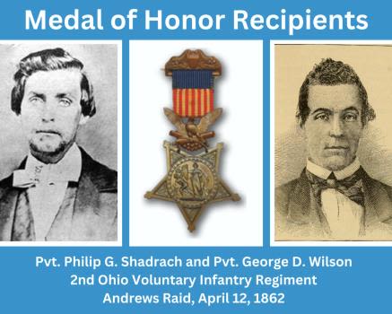 Medal Of Honor Awarded To Last 2 Members Of Andrews' Raid And Great Locomotive Chase