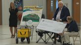 Governor Jim Justice donates money for inclusive playground at Mylan Park