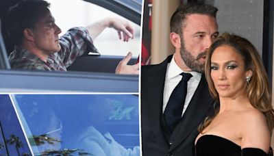 Ben Affleck, Jennifer Lopez return to his Brentwood rental after spending time together at their marital house