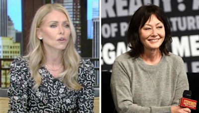 Kelly Ripa honors the late and "courageous" Shannen Doherty on 'Live': "A special person"