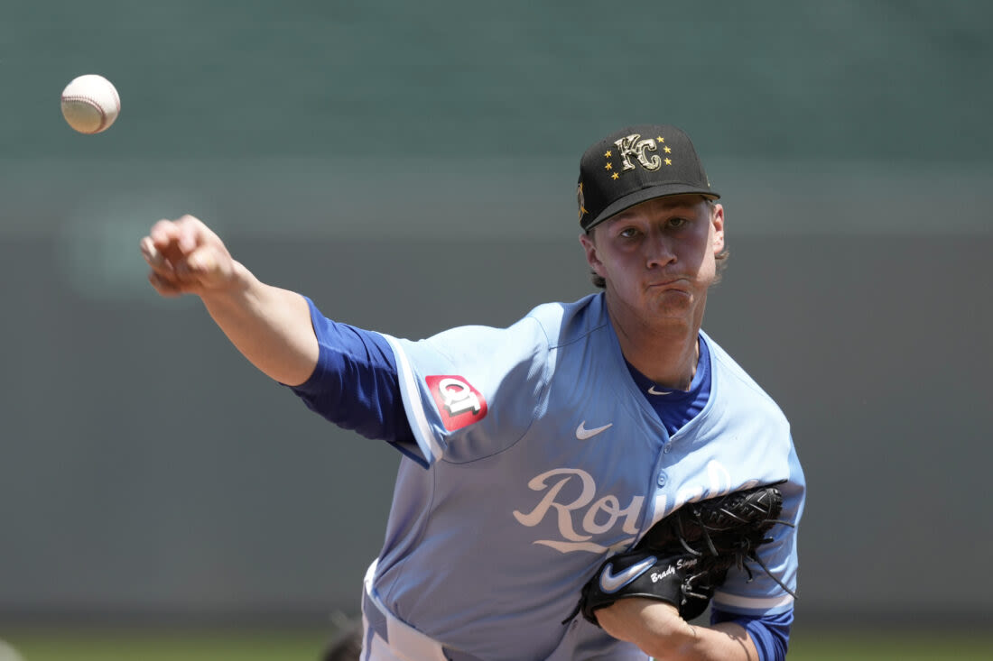Brady Singer strikes out nine as Royals sweep A’s