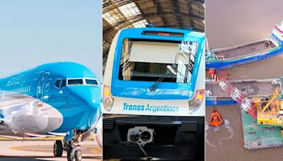 Subtes, colectivos, trenes y aviones: los servicios se vieron afectados por las protestas de los gremios