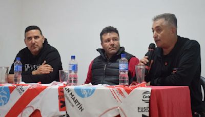 Alexis Ferrero asumió como DT del Atlético San Martín y dijo que su objetivo es clasificar a la Copa Argentina