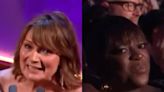 Baftas: Loose Women star Judi Love appears to roll eyes at Lorraine Kelly during TV Awards