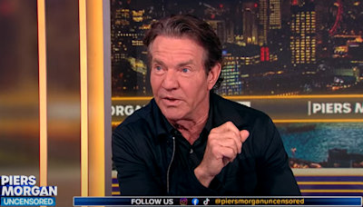 Dennis Quaid says 'weaponization of the justice system' pushed him to vote for 'a--hole' Trump