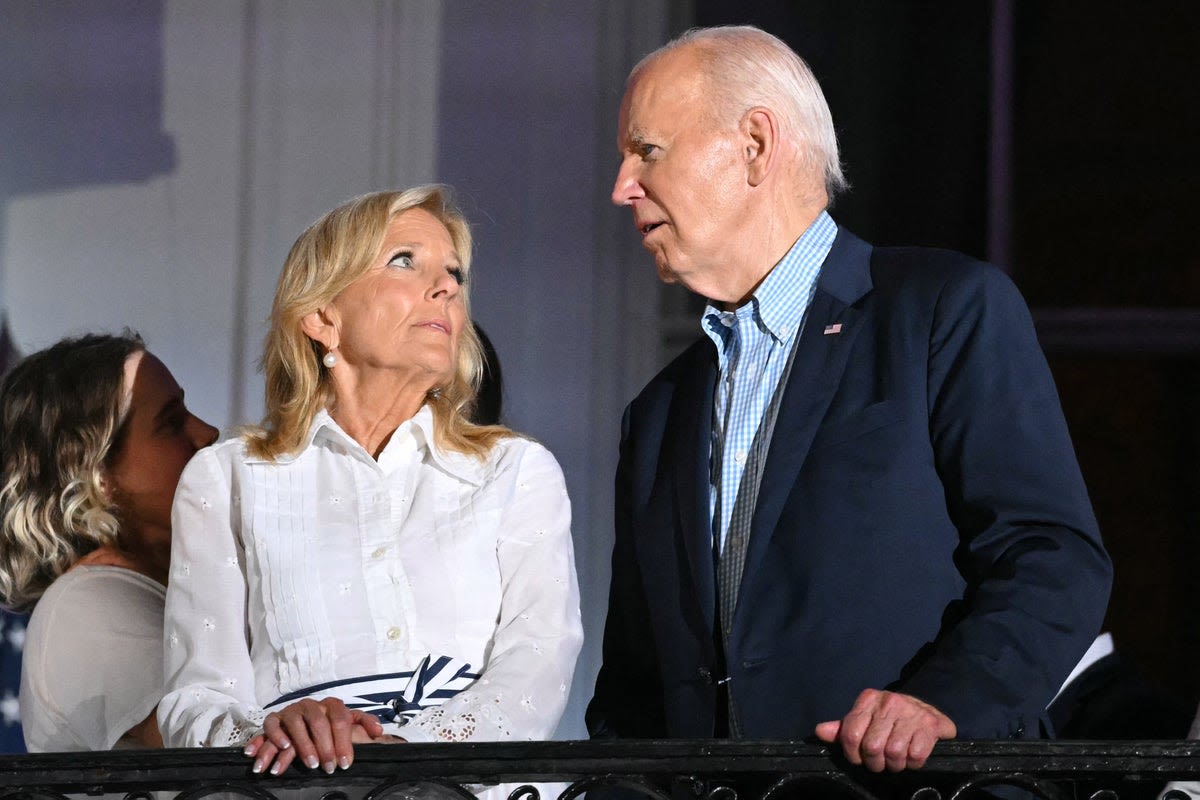 Biden’s family rallies around him as he announces his withdrawal from the 2024 election