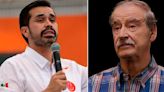 Máynez explota contra Vicente Fox tras pedirle que decline a favor de Xóchitl Gálvez: “No pasaría un examen de redacción”