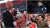 Man Utd 'hold talks' with Frank and Pochettino as Ten Hag awaits decision on future