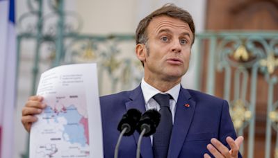 France’s Macron urges a green light for Ukraine to strike targets inside Russia with Western weapons