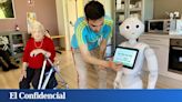 Temi y Copito: un día con los dos robots que han puesto patas arriba una residencia de ancianos en Palencia