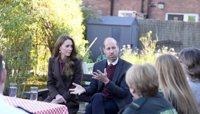 Prince and Princess of Wales meet with families of dance class stabbing attack