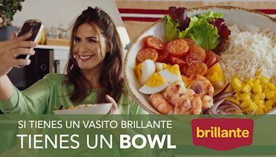 La nueva campaña de vasitos Brillante con Nuria Roca: ideas prácticas en un Bowl