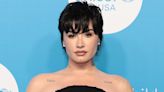 Demi Lovato Shines in Elegant Off-the-Shoulder Gown That Showcases Her 'Love' and 'Fear' Tattoos