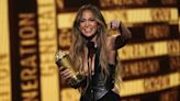 Jennifer Lopez thanks the 'ones who lied to me' at MTV Awards