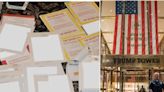 Empty 'classified' folder on display at Trump Tower's 45-themed bar, report says. The FBI retrieved 48 similarly empty folders from Mar-a-Lago.