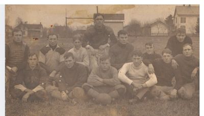 Early 1900s football and basketball teams in Polk offered quite the competitions
