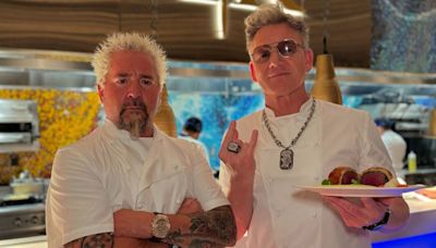 Guy Fieri and Gordon Ramsay Have 'Freaky Friday' Moment and Trade Looks at Hell's Kitchen