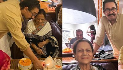 Aamir Khan to celebrate his mother’s 90th birthday by flying in more than 200 family members across India