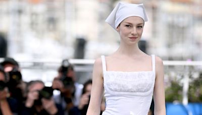 Hunter Schafer's All-White Cannes Look Makes a Case for Milk Maid Fashion