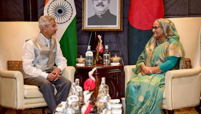 Sheikh Hasina’s visit underlines close ties between India and Bangladesh: EAM Jaishankar