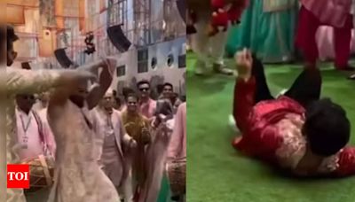 ...Pahariya win the internet with their 'Sapera and Nagin' dance at Anant Ambani and Radhika Merchant's Baraat - WATCH | Hindi Movie News - Times of India