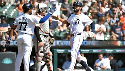 Riley Greene homers twice and surging Tigers top struggling Orioles