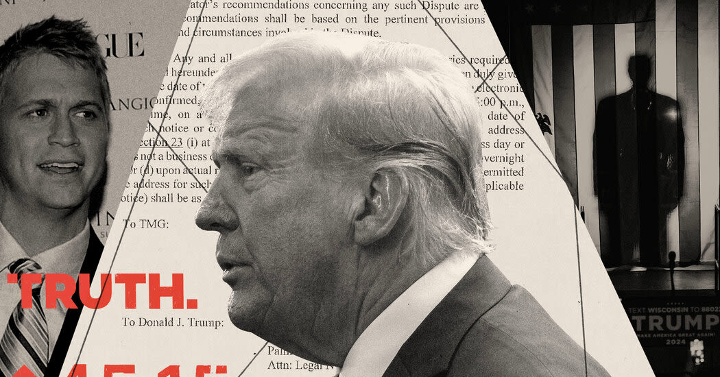 How Donald Trump’s Financial Future Became Tied to Trump Media