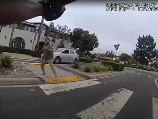 San Diego police release videos of officer fatally shooting man with knife in La Jolla