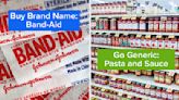 Grocery Shoppers Are Sharing What's Fine To Buy Generic And What Has To Be Brand Name