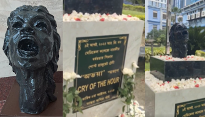 'Cry Of The Hour' Statue Of Kolkata Rape-Murder Victim At RG Kar Hospital Draws Mixed Reaction