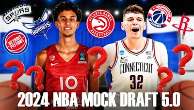 2024 NBA Mock Draft 5.0: Will Hawks trade No. 1 pick?