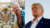 Tiger King’s Joe Exotic calls on Donald Trump from prison to join his presidential campaign
