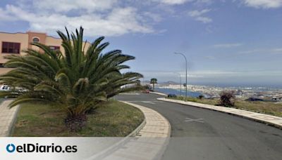 Un coche cae treinta metros por una ladera de Las Palmas de Gran Canaria: hay cuatro heridos, dos graves