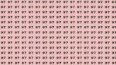 Only eagle-eyed people can spot the number 67 in sea of 97s in just 3 seconds