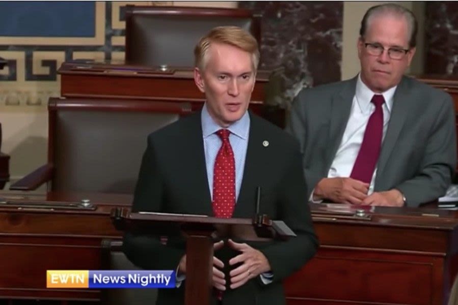 Lankford calls on Republicans to not back down from pro-life stance