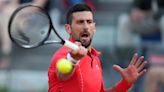 Novak Djokovic up and running with win over Corentin Moutet in Rome
