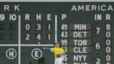 Red Sox’s Masataka Yoshida stunned after fly ball breaks light, gets stuck in Fenway Park scoreboard